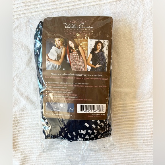 Udder Covers Cotton Structured Nursing Cover - Picture 6 of 7